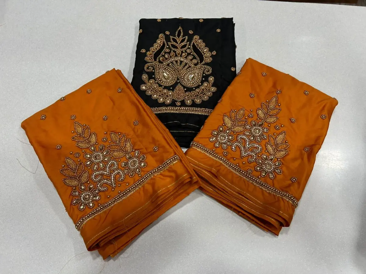 Exclusive Beads Aariwork Blouse  Multipurpose Custom Fit at Offer Price 2