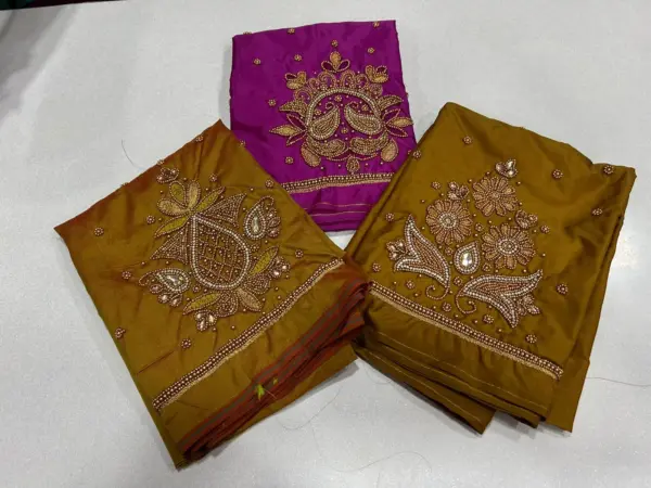 Exclusive Beads Aariwork Blouse Multipurpose Custom Fit at Offer Price