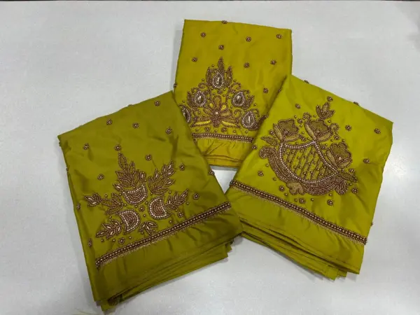 Exclusive Beads Aariwork Blouse Multipurpose Custom Fit at Offer Price