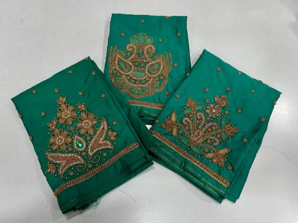 Exclusive Beads Aariwork Blouse Multipurpose Custom Fit at Offer Price