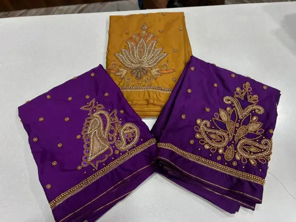 Exclusive Beads Aariwork Blouse Multipurpose Custom Fit at Offer Price