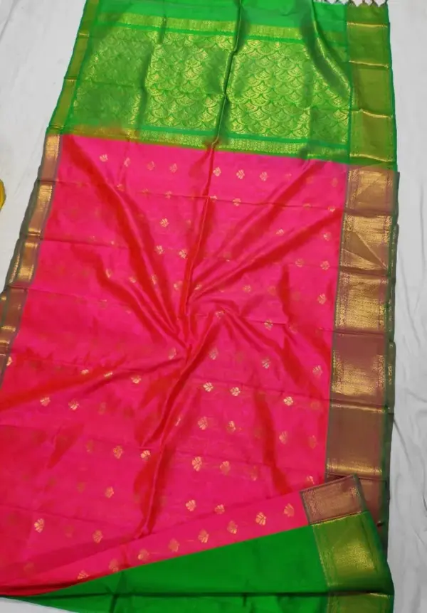 Grand Launch: Kuppadam Mangalagiri Handloom Pattu Sarees with Silver Zari Kanchi Borders & Contrast Pallu