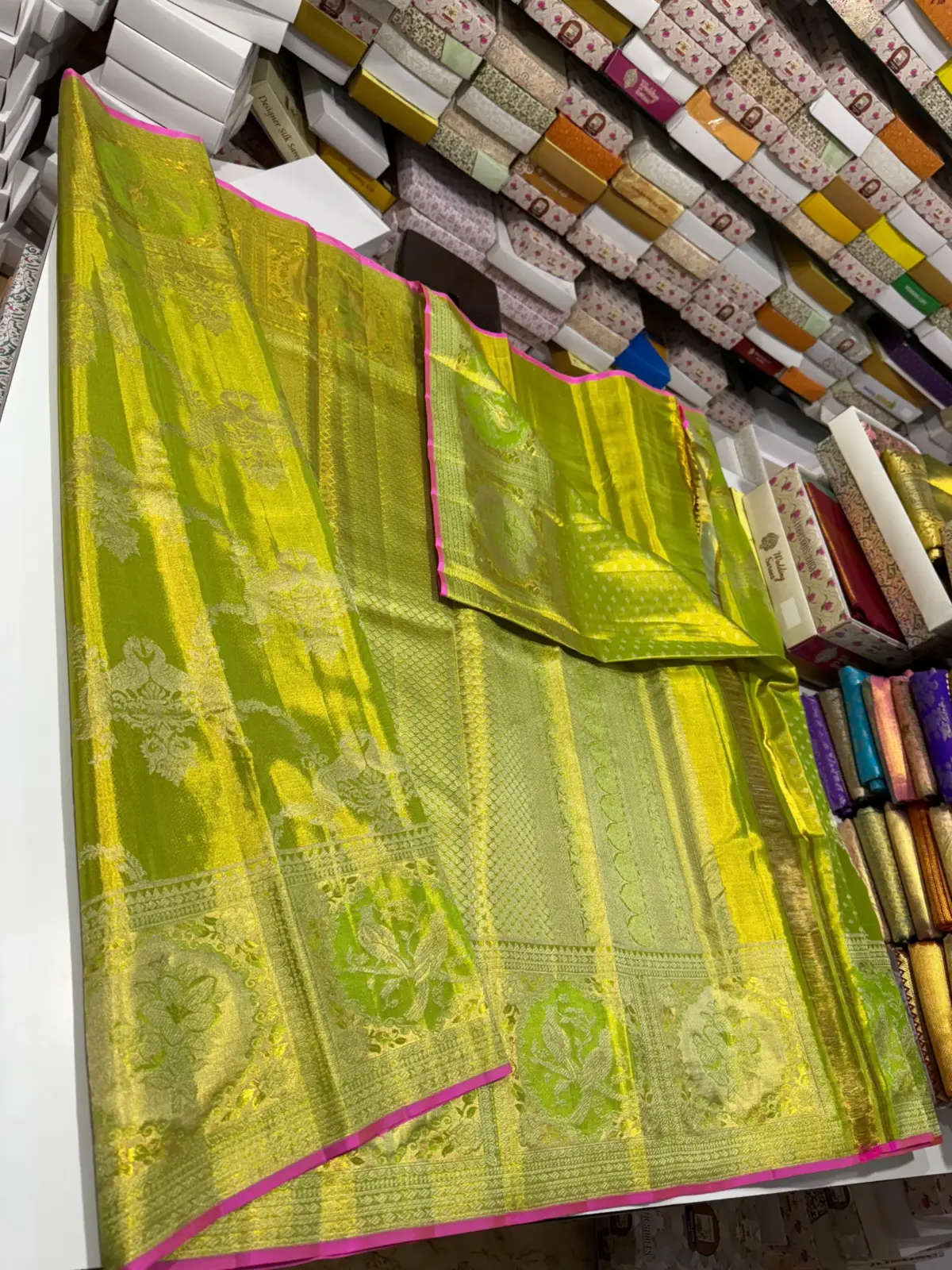 Luxury Handloom Pure Silk Sarees Perfect for Weddings & Festivals
