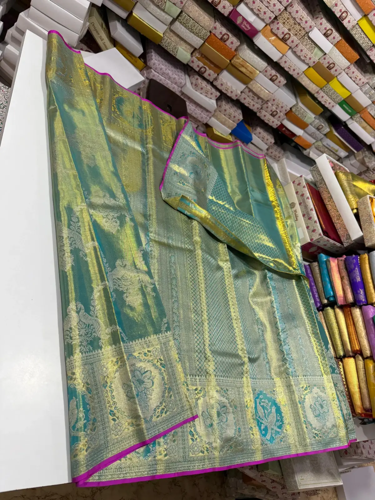 Luxury Handloom Pure Silk Sarees Perfect for Weddings & Festivals 3