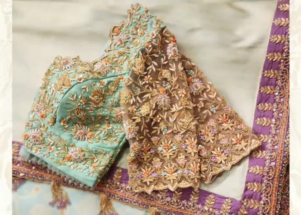 Bridal Wedding All Over Heavy Maggam Work Blouse Grand Designer Bridalwear