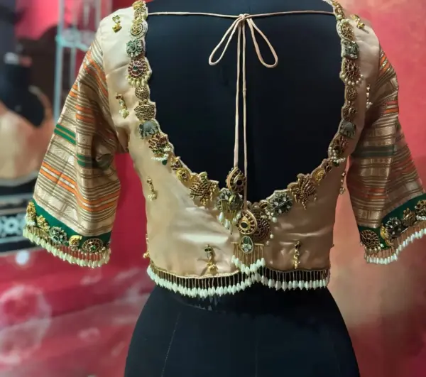 Jewellery Maggam Work Latest Blouse Exclusive Bridal & Partywear Designer Trend