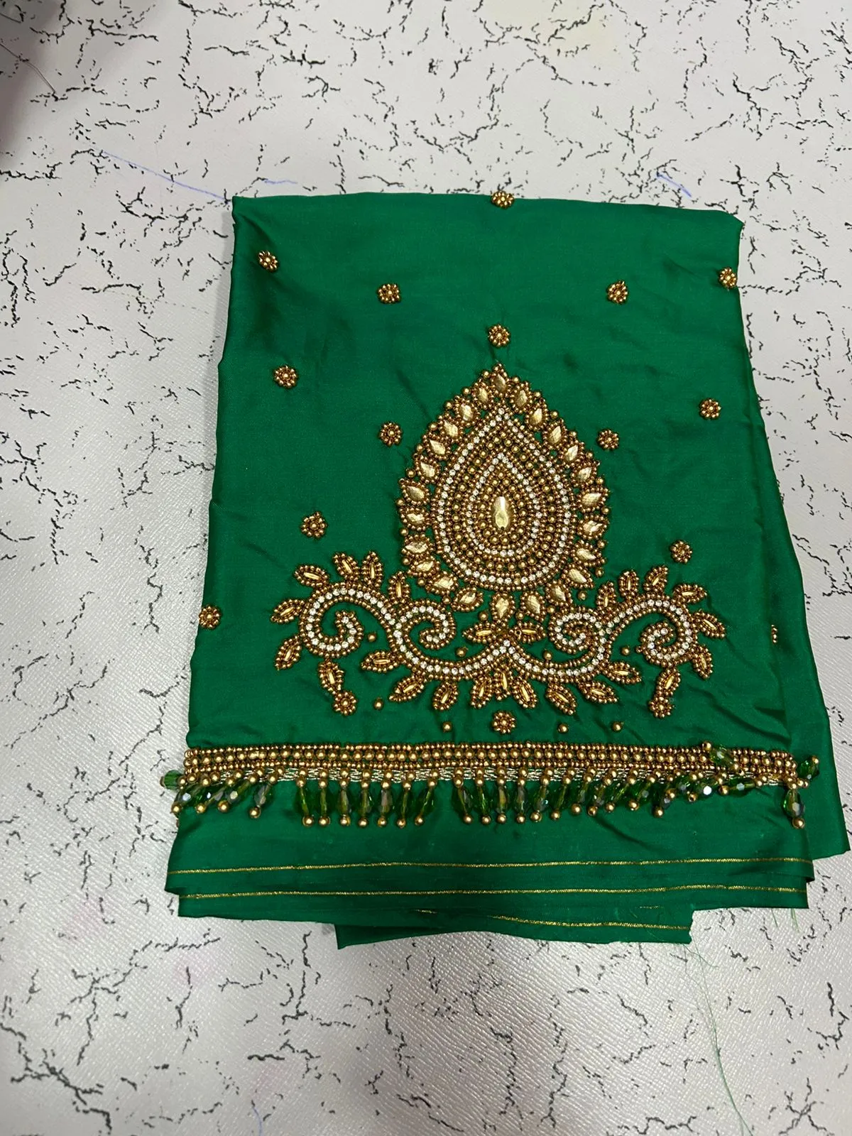 Budget-Friendly Purple Mango Maggam Work Blouse Designer Look Under ₹999 Custom Sizes Available