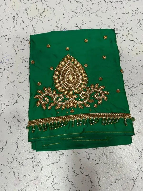 Budget-Friendly Purple Mango Maggam Work Blouse Designer Look Under ₹999 Custom Sizes Available