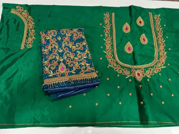 Buy Online Aariwork Grand Bridal Blouse at Best Prices Exclusive Designer Wedding Collection