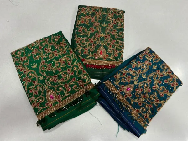 Buy Online Aariwork Grand Bridal Blouse at Best Prices Exclusive Designer Wedding Collection