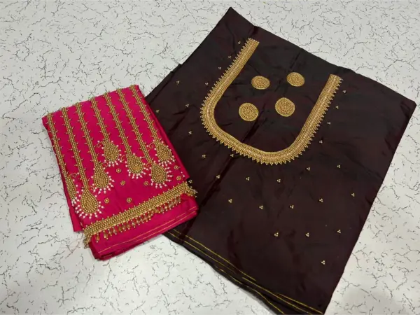 Buy Online Bridal Aariwork Blouses Premium Handcrafted Designs for Weddings & Special Occasions