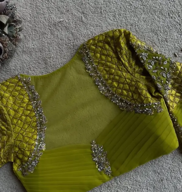 Buy Online Bridal Maggam Work Blouses Grand Wedding Designer Blouses
