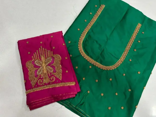 Buy Online Butterfly Aariwork Blouses Exclusive Designer Collection at Best Price