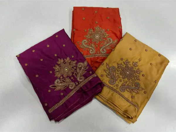 Buy Online Flower Aariwork Blouses Premium Quality Designer Wear at Best Prices