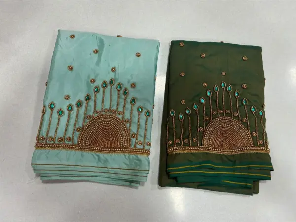 Buy Online Latest Elegant Pink Aari Work Blouse at Best Prices Trendsetting Wedding Style