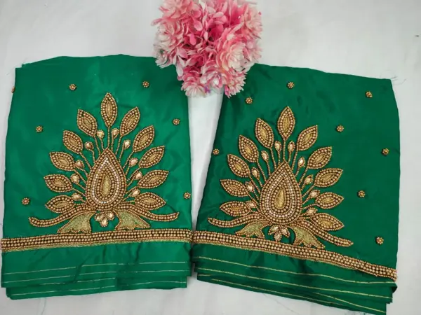 Exclusive Tilkam Design Pattu Saree with Budget-Friendly Maggam Work Blouse Limited Offer