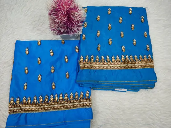 Premium Yellow Aari Work Designer Blouse Special Discounted Offer