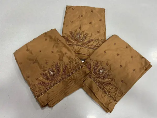 Trendy Lotus Buti Maggam Work Blouse Stunning Budget-Friendly Designer Style