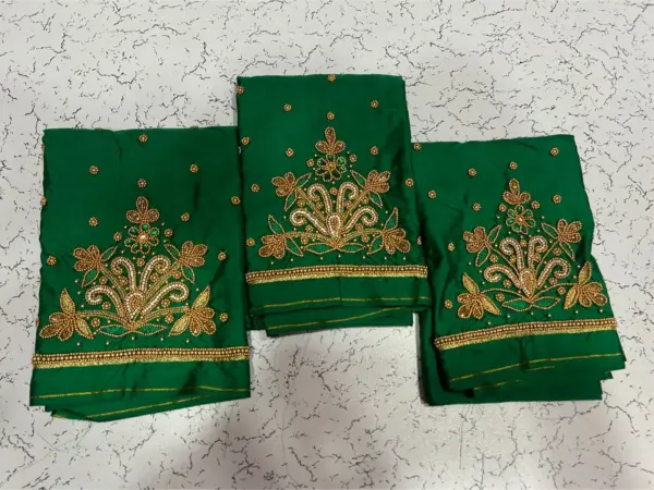 Buy Online Flower Design Aari Work Blouse Set Under ₹600 Custom Size Budget Blouses Collection