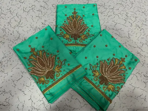 Buy Online Lotus Design Maggam Work Blouse Under ₹600 Best Budget Bridal Blouse in Custom Sizes