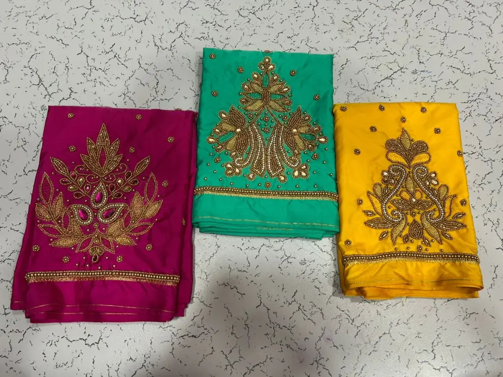 Premium Maroon Party Wear Blouse with Maggam Detailing Stylish, Affordable & Customizable