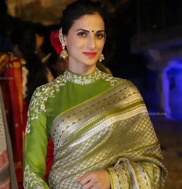 Premium Pista Green Maggam Work Party Blouse Full Sleeve Designer Look Budget-Friendly Under 5K