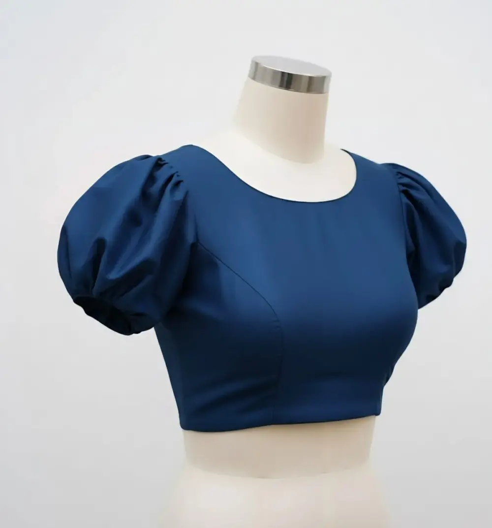 Stunning Gold Fancy Ready-to-Wear Blouse Custom Sizes Budget-Friendly Elegance