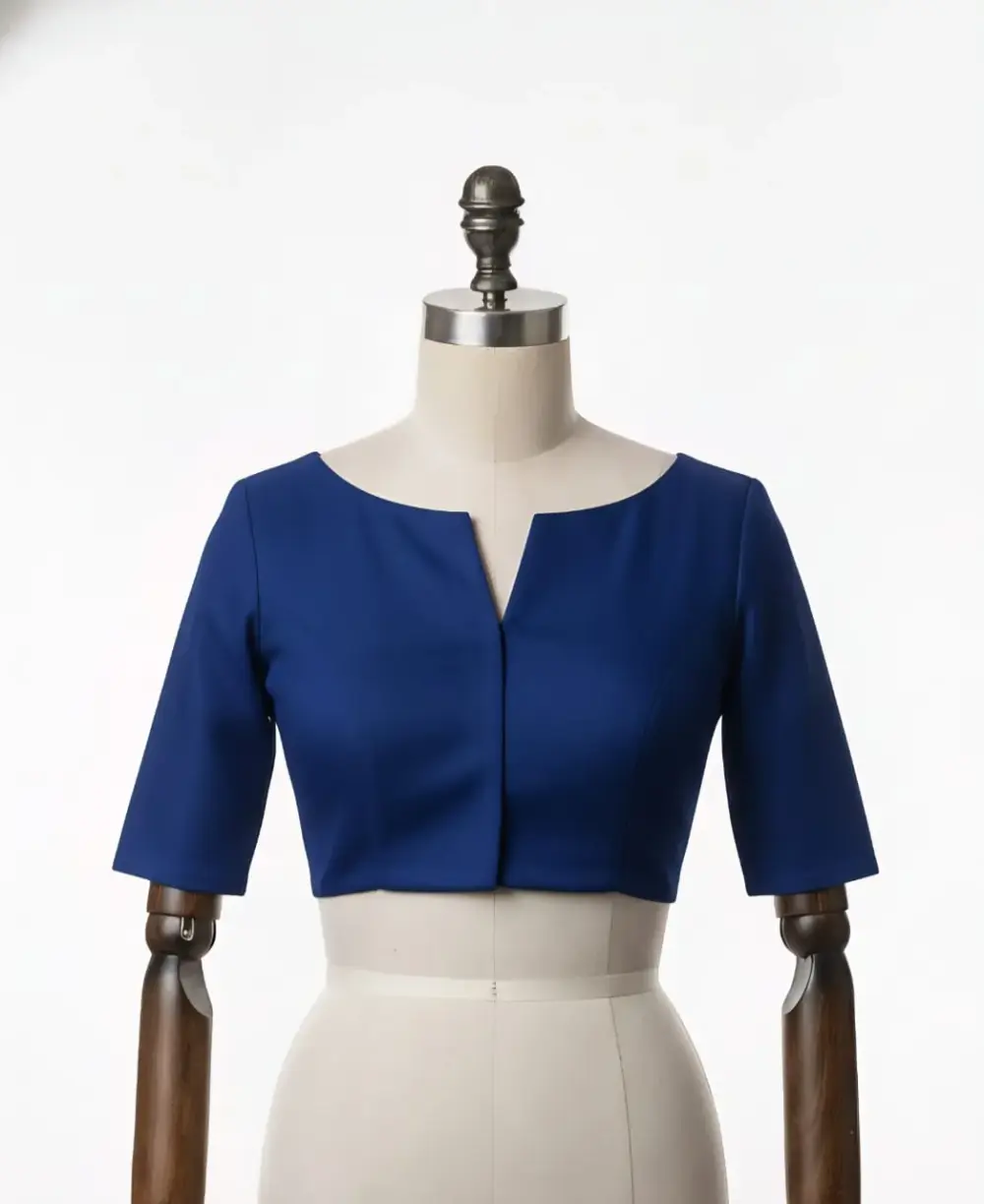 Vibrant Green Fancy Blouse Handcrafted Finish Budget-Friendly & Tailored Sizes