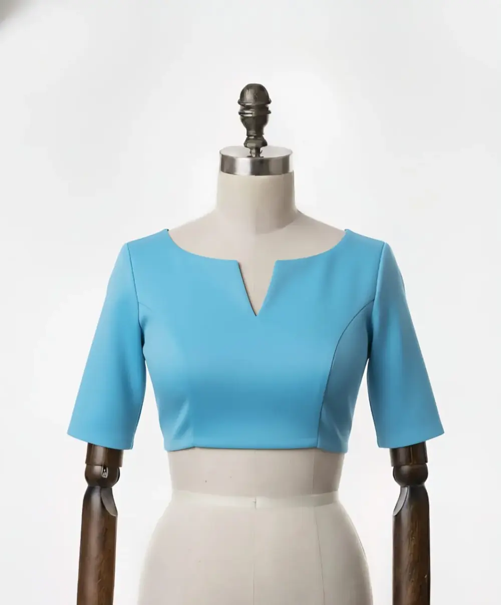 Vibrant Green Fancy Blouse Handcrafted Finish Budget-Friendly & Tailored Sizes