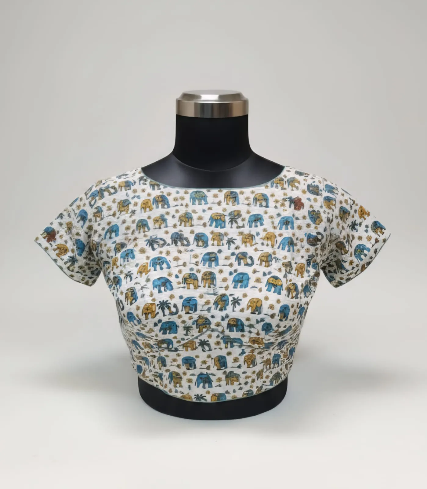 Authentic Kalamkari Pure Cotton Ready-to-Wear Blouse Designer Fit for Every Occasion - Image 7