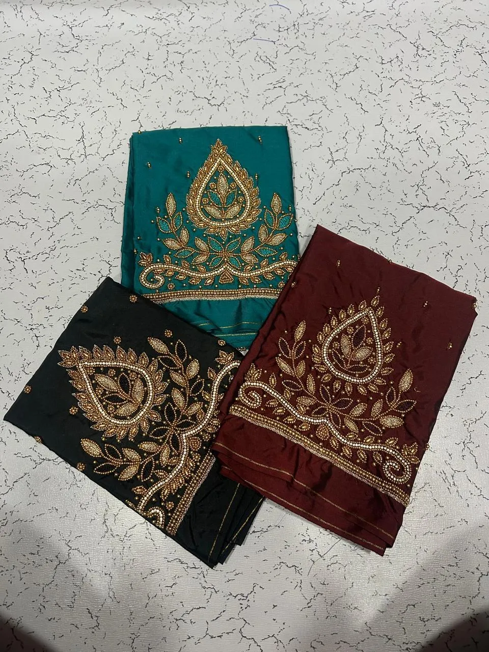 Exclusive Offer Lavender Tilkam Border Fancy Aariwork Blouse  Premium Look PocketFriendly Price