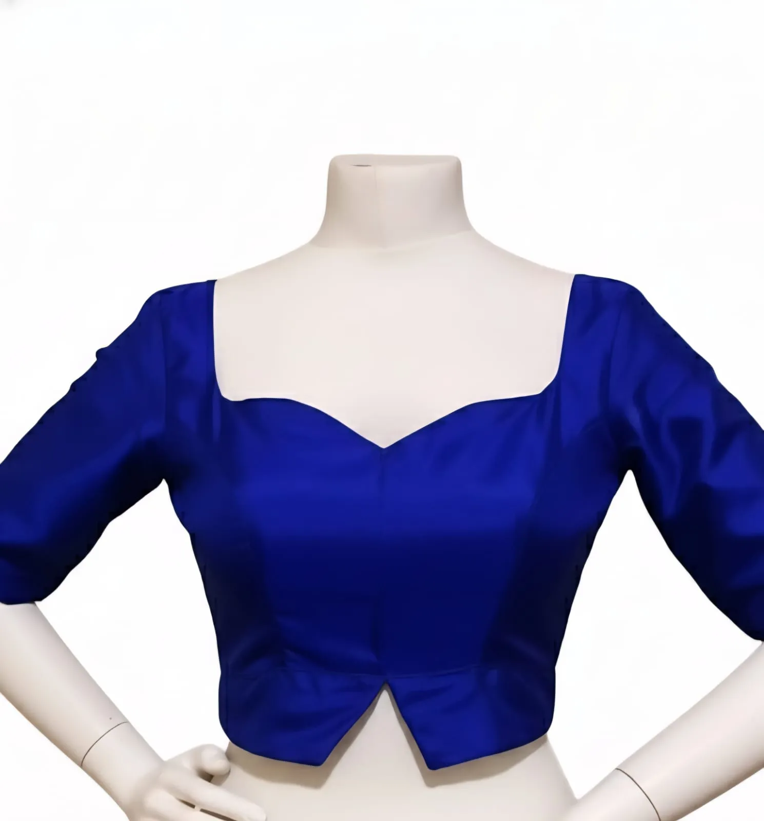 Exclusive Royal Blue Trendy Party Blouse  Sparkle with Elegant Maggam Work