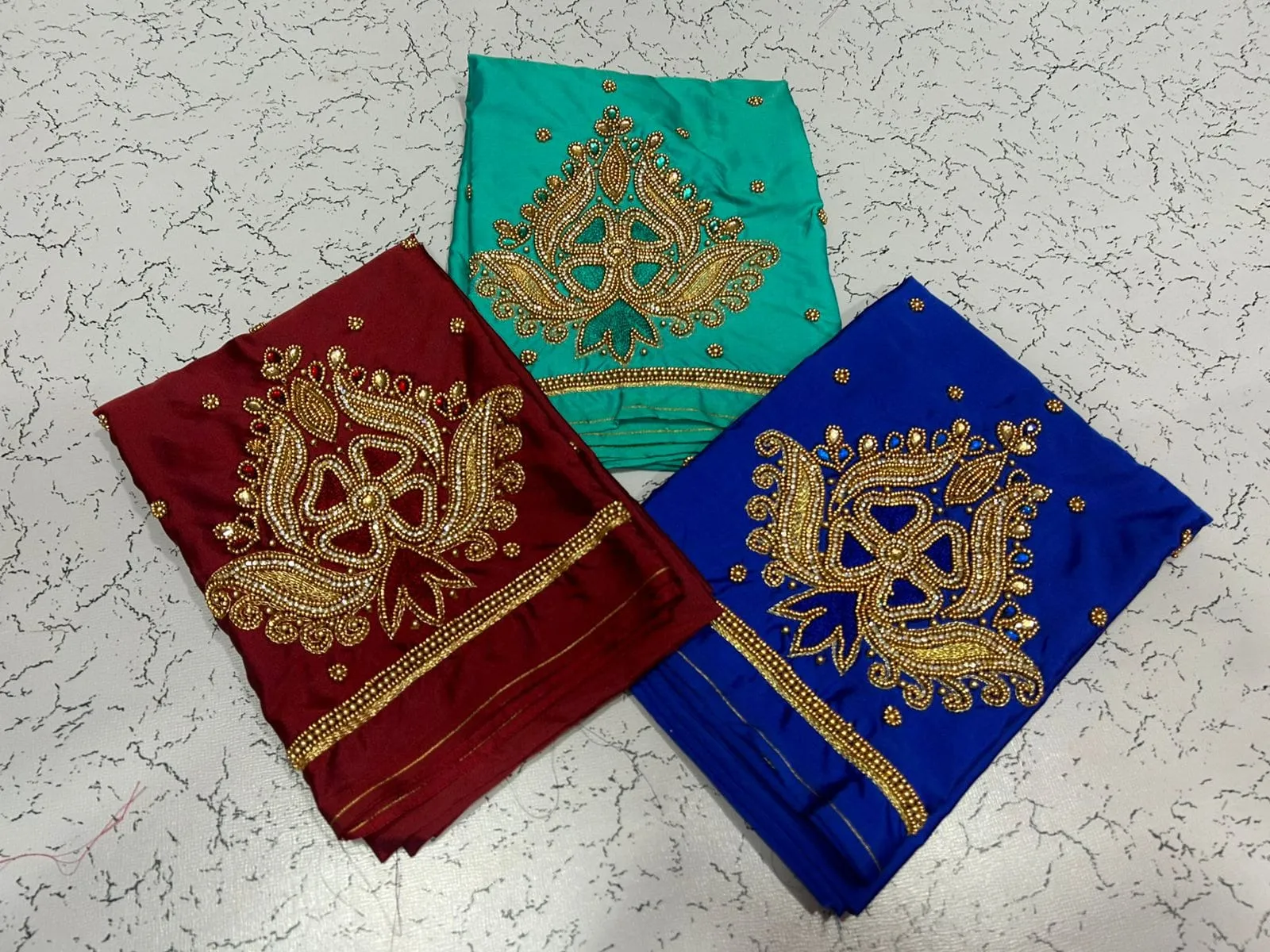 Maroon Buti Maggam Blouse  HighVisibility Trending Design at Best Price