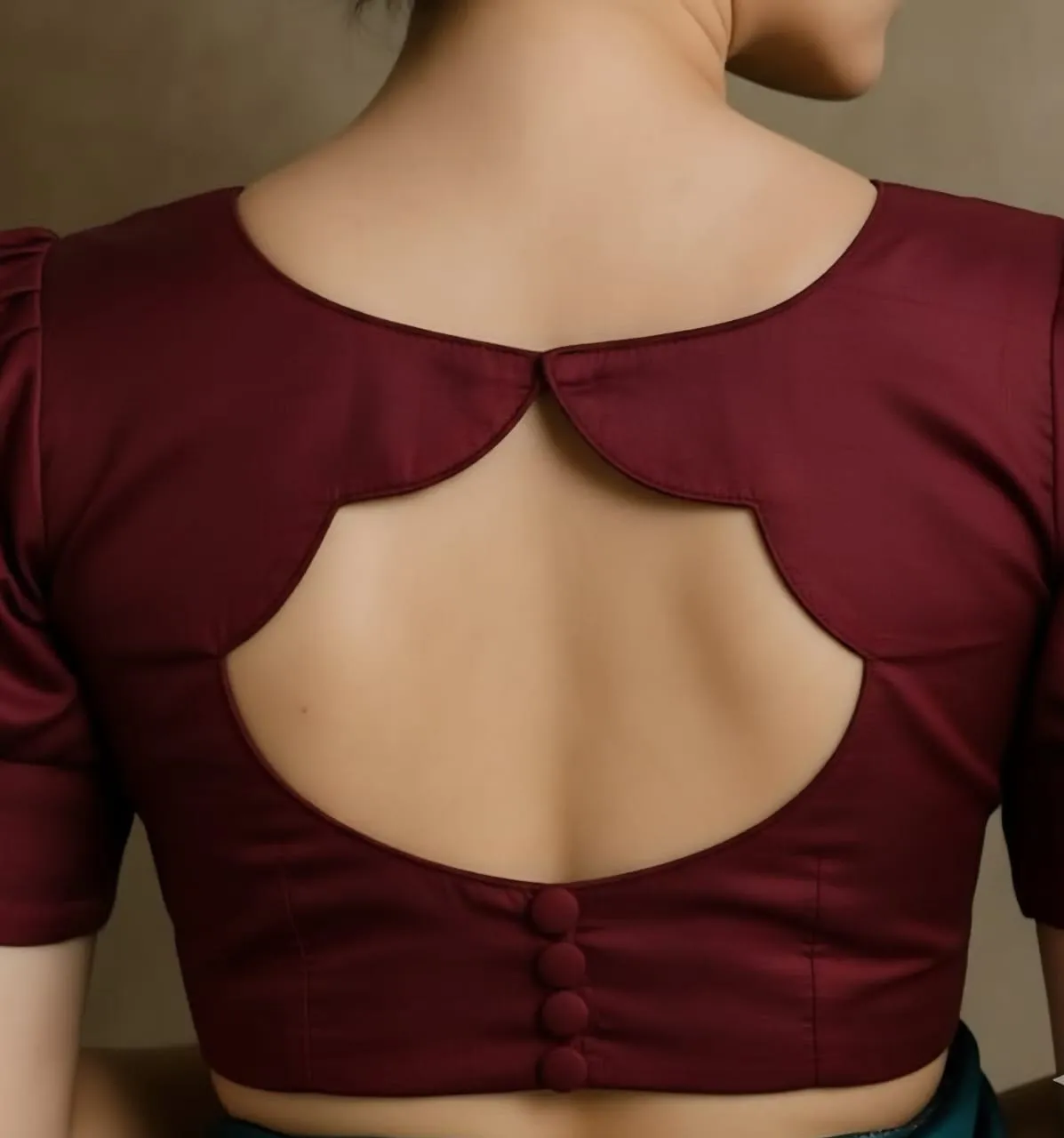 Maroon Designer Blouse for Women  Comfort Meets Style  Daily Wear Essential