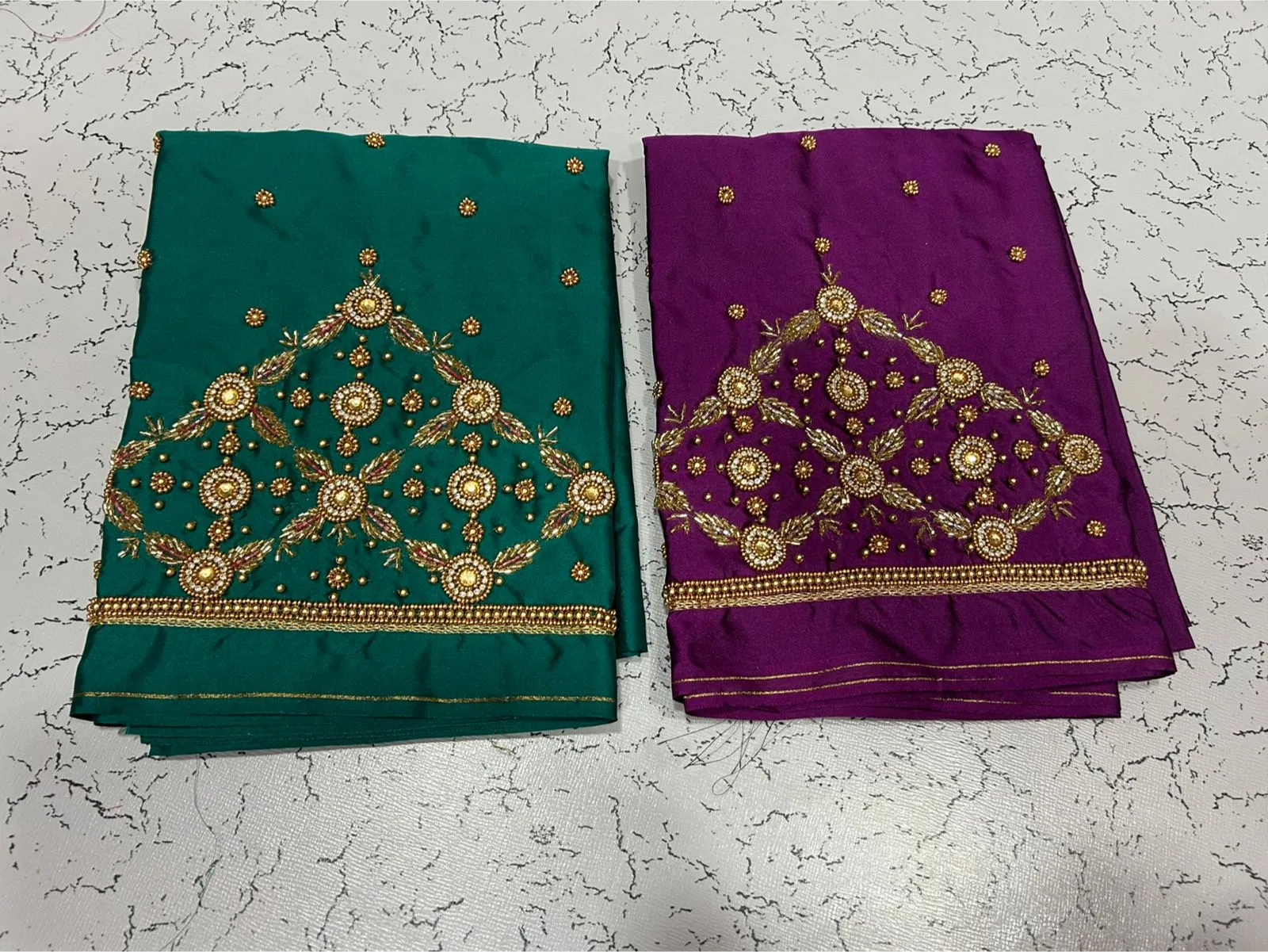 Exclusive Purple Maggam Work Blouse Designer Look at Unbeatable Price