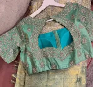 Traditional Bridal Maggam Work Blouse