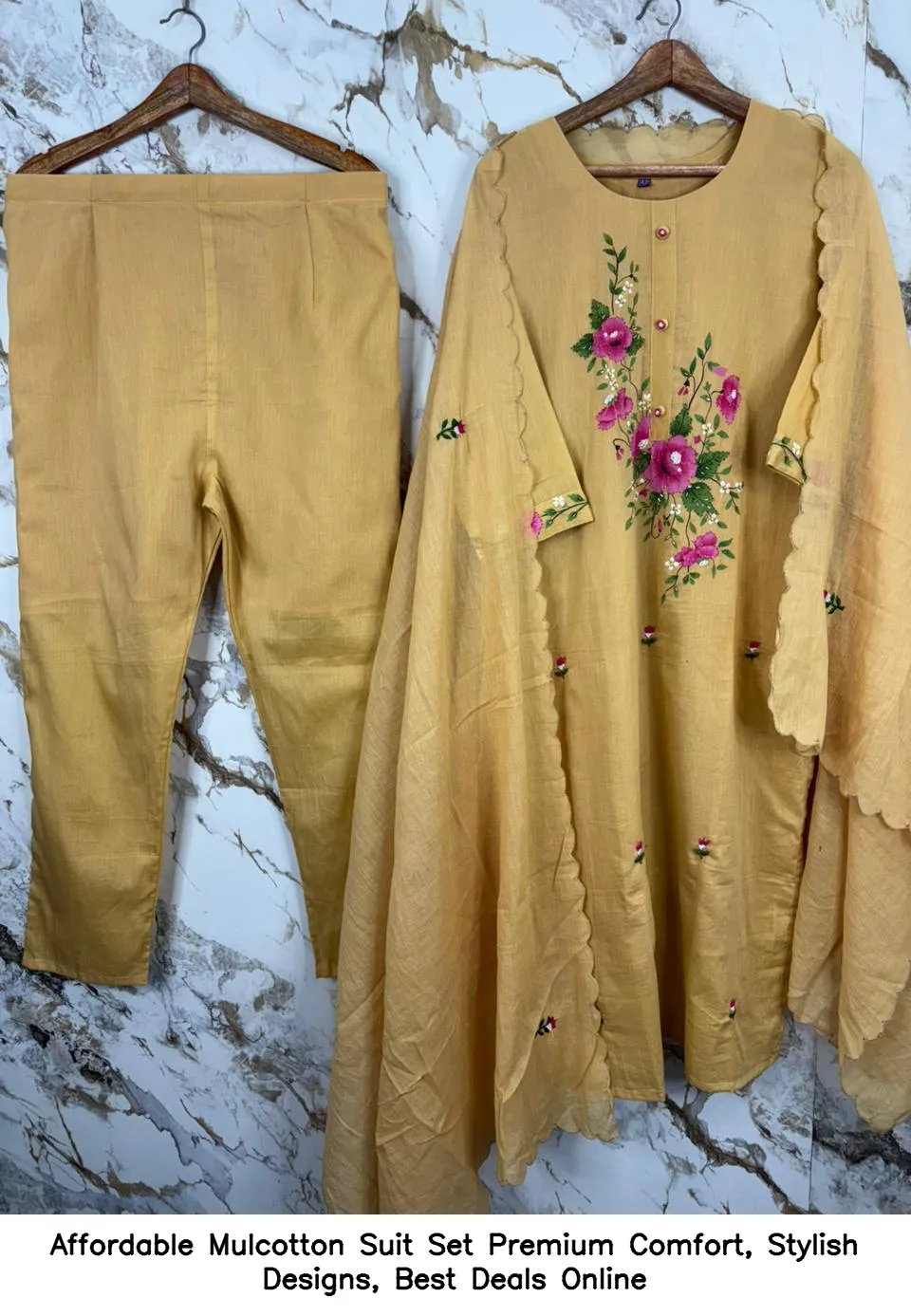 Affordable Mulcotton Suit Set – Premium Comfort, Stylish Designs, Best Deals Online - Image 7