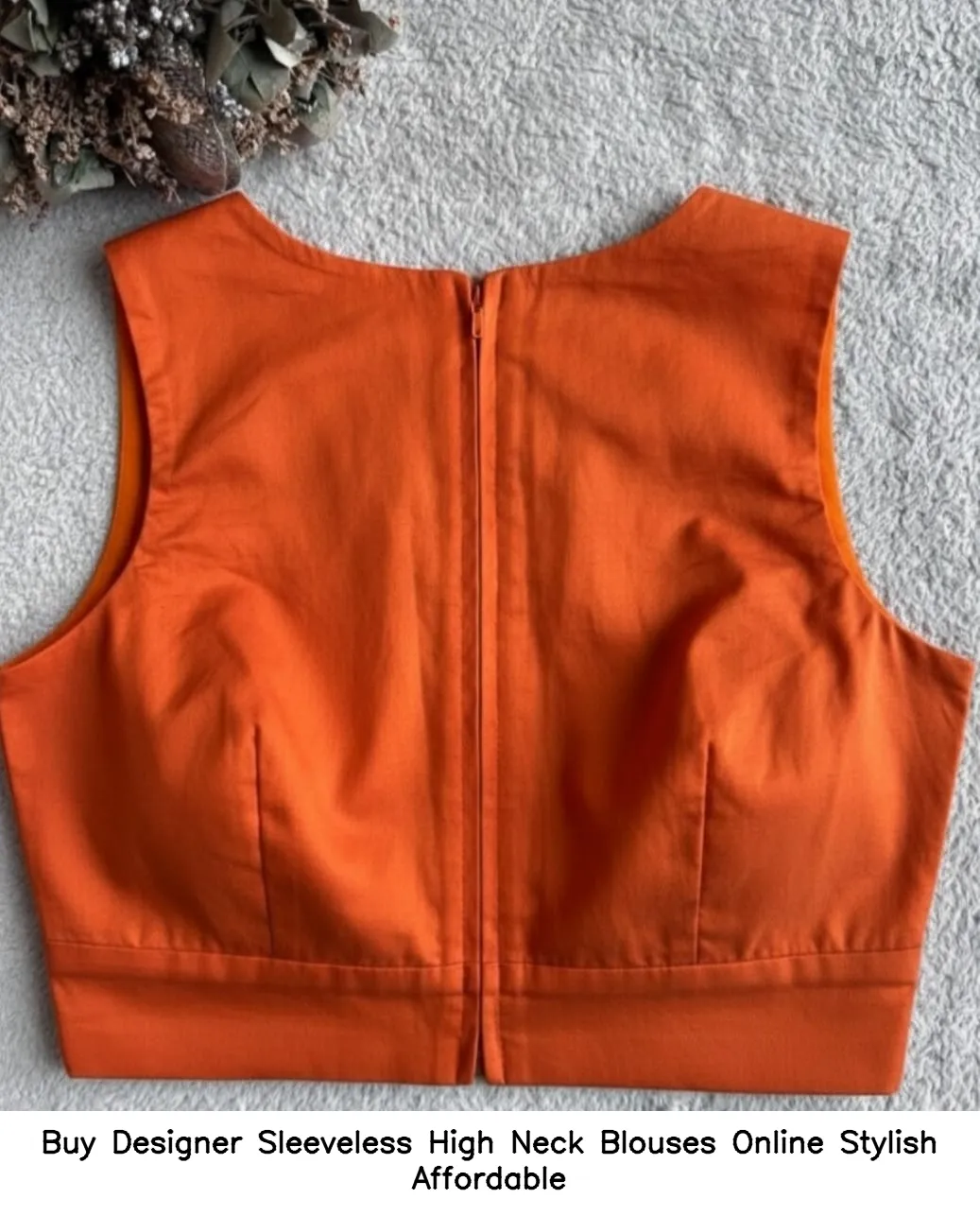 Buy Designer Sleeveless High Neck Blouses Online – Stylish  Affordable