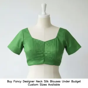 designer-neck-silk-blouses-under-budget-
