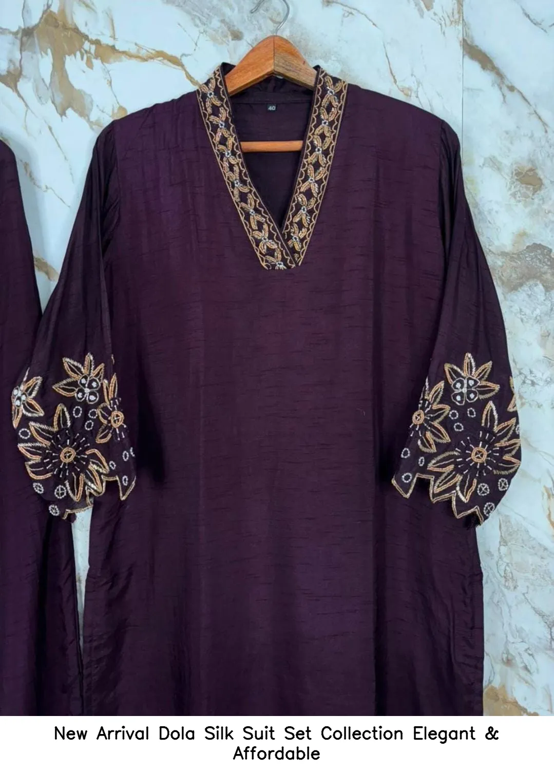 New Arrival Dola Silk Suit Set Collection – Elegant & Affordable - Image 3