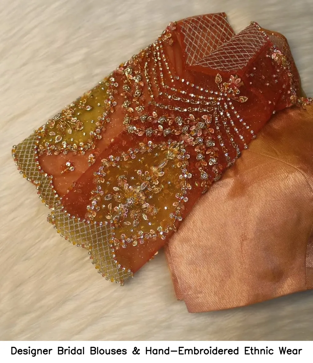 Designer Bridal Blouses & Hand-Embroidered Ethnic Wear
