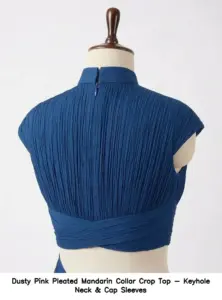 https://ksethnic.com/shop/dusty-pink-pleated-mandarin-collar-crop-top-keyhole-neck-cap-sleeves/