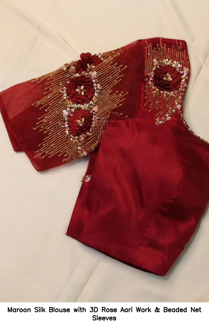 Handcrafted Maggam Work Bridal Blouse in Hyderabad 2026