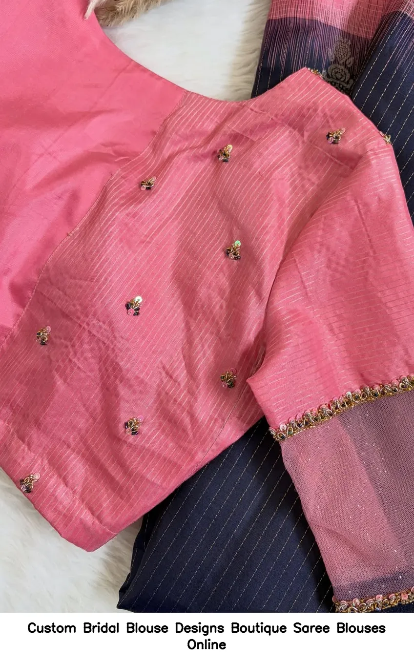 Custom Bridal Blouse Designs Boutique Saree Blouses Online
