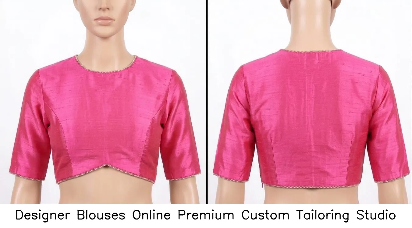 Designer Blouses Online Premium Custom Tailoring Studio
