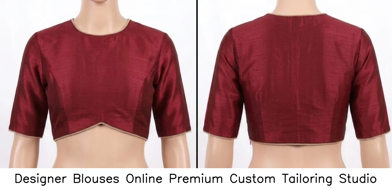 Designer Blouses Online Premium Custom Tailoring Studio