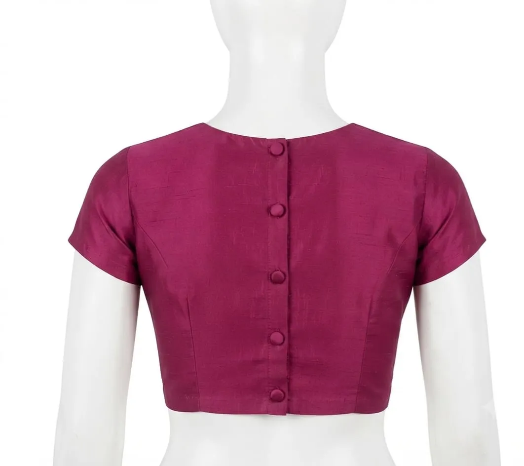Buy Premium Designer Blouse Online - Heart Neck Design