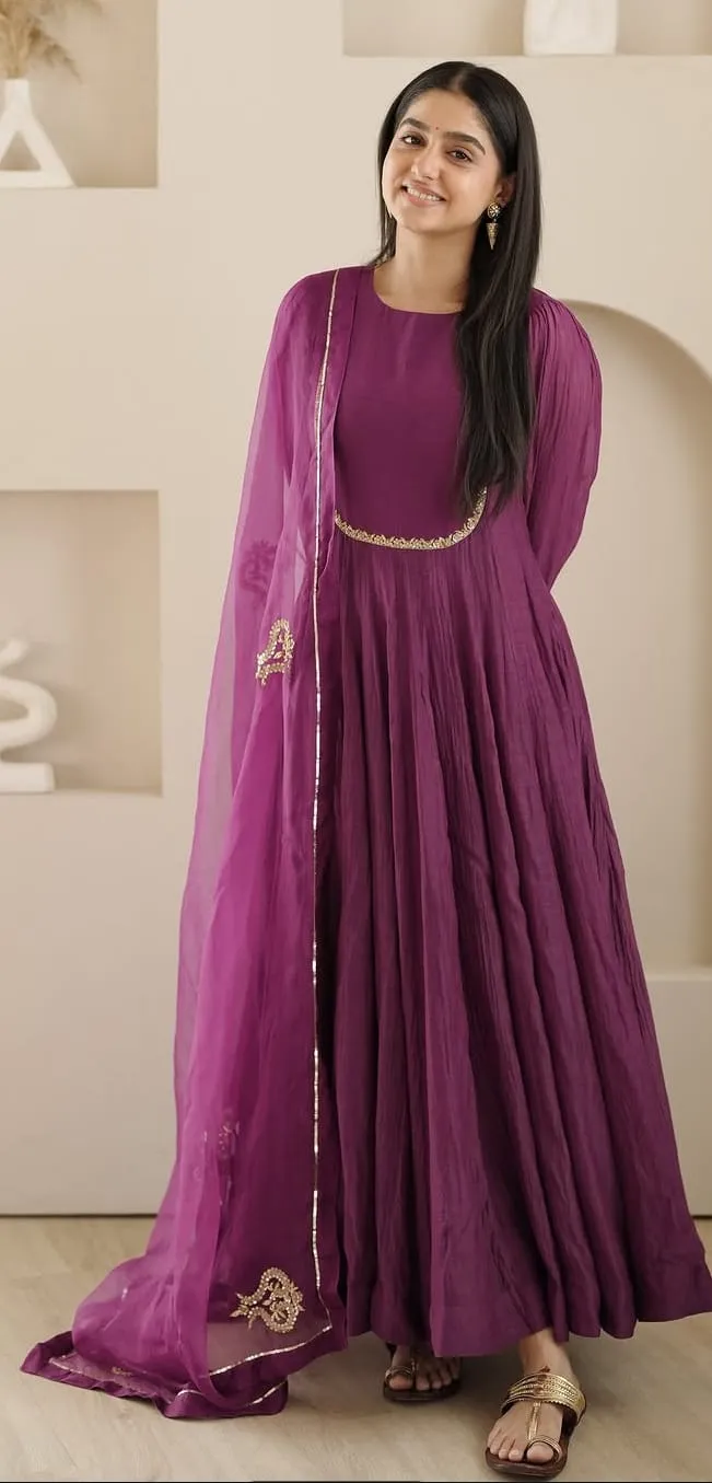 Premium Deep Purple Festive Suit Set | Designer Ethnic Wear for Women
