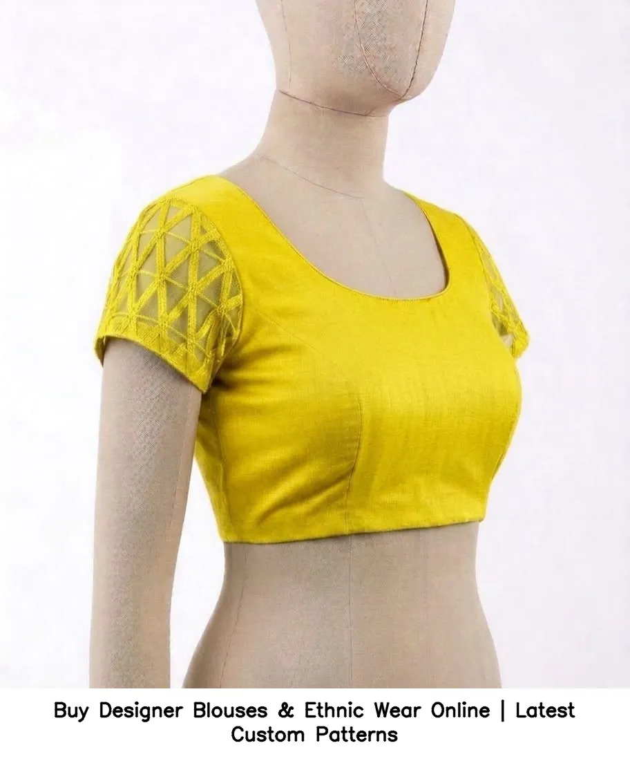 Buy Designer Blouses & Ethnic Wear Online | Latest Custom Patterns 10