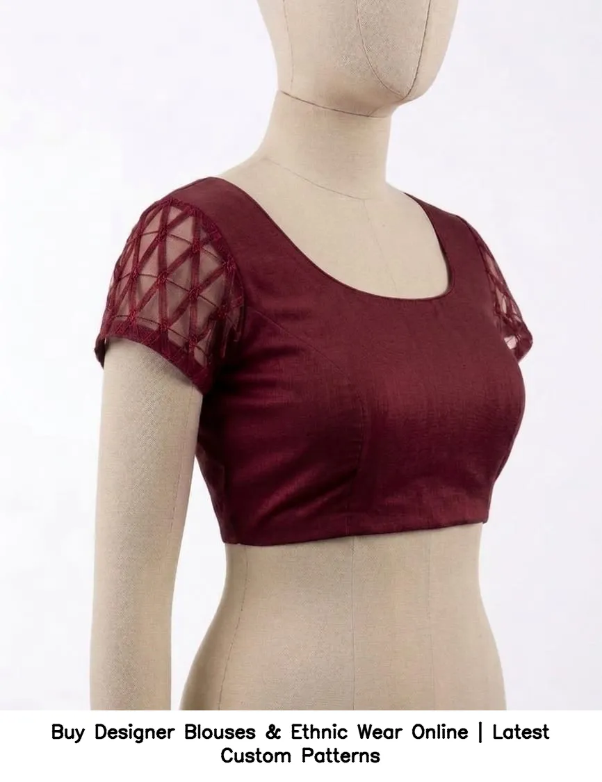 Buy Designer Blouses & Ethnic Wear Online | Latest Custom Patterns 3